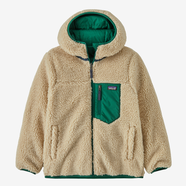 Kids' Reversible Ready Freddy Hoody in Conifer Green
