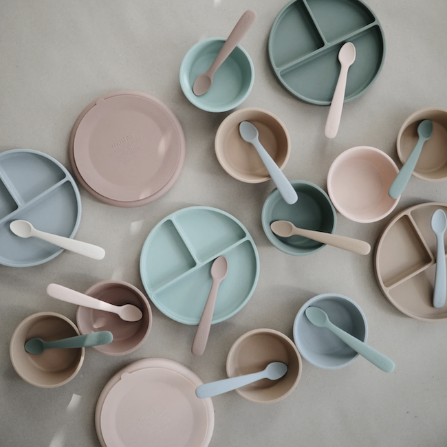 Silicone Suction Plate - Blush