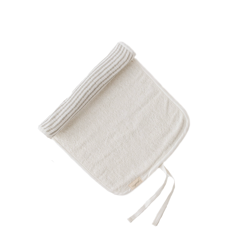 Striped Burp Cloth In Stripes Away