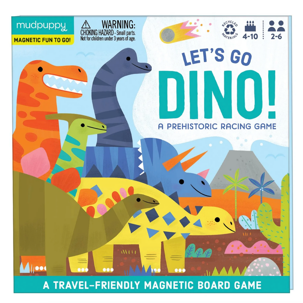 Let's Go Dino! Magnetic Board Puzzle