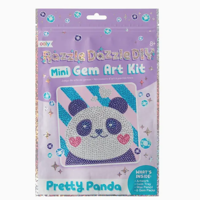 Razzle Dazzle D.I.Y. Mini Gem Art Kit - Pretty Panda