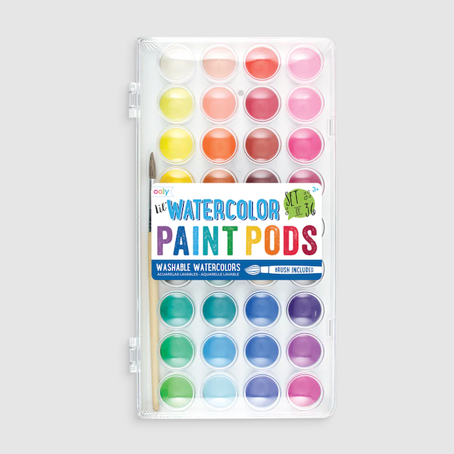 Lil' Watercolor Paint Pods