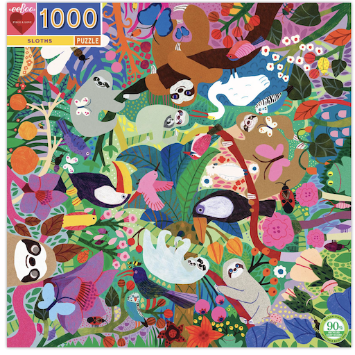 Sloths 1000 Piece Puzzle
