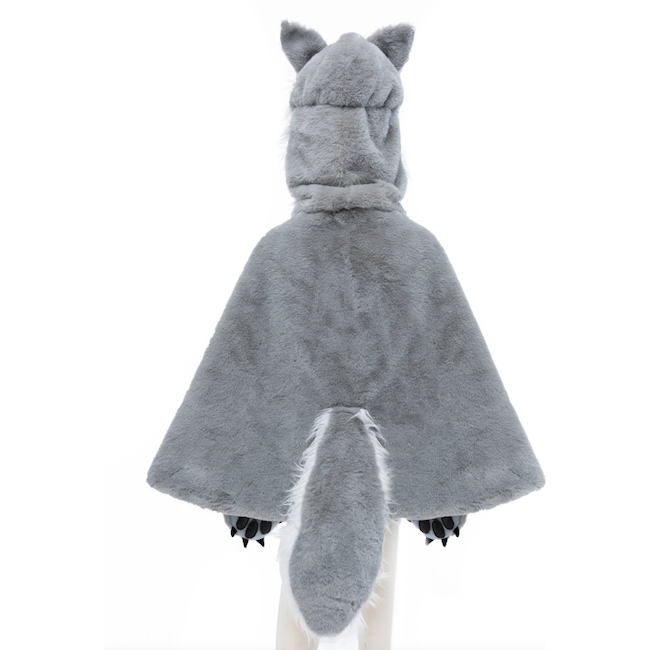 Woodland Storybook Wolf Cape Size 4-6