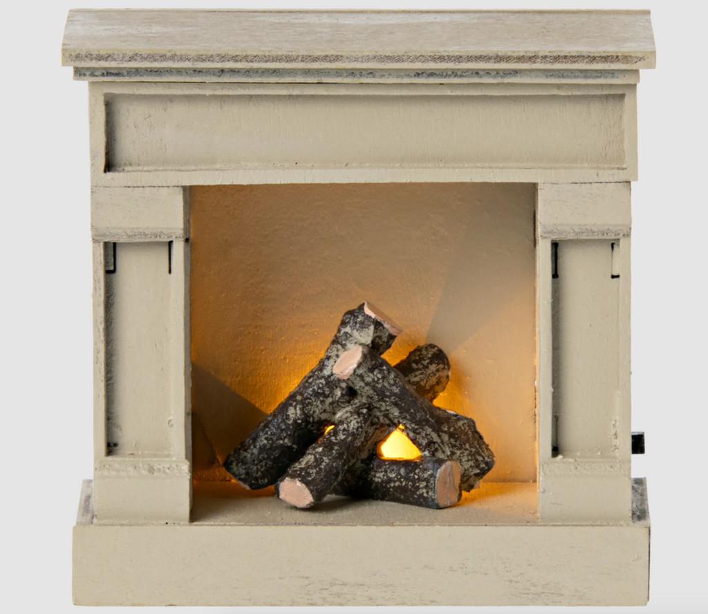 Fireplace, Mouse - Off White