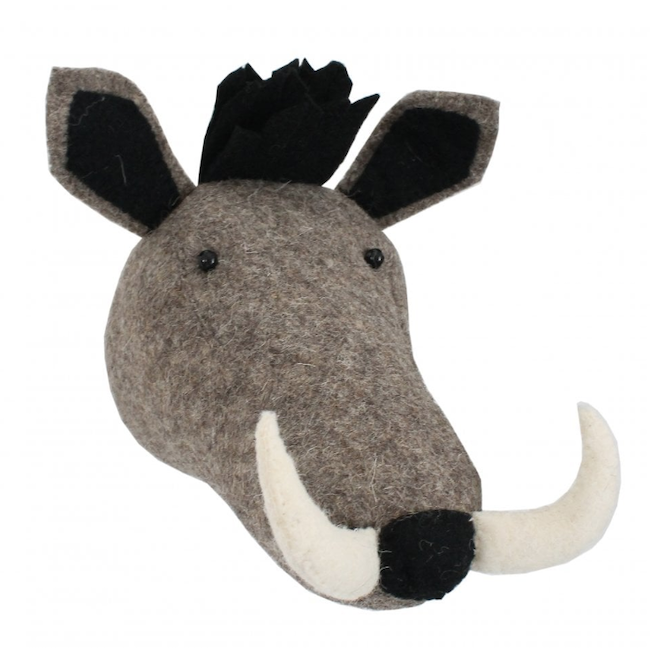 Mini Warthog Head