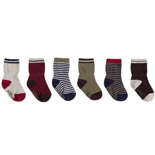 Fall Basics Socks, 6 - Pack