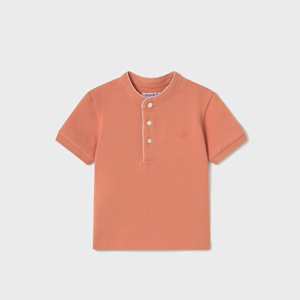 Baby Polo Shirt Mandarin Collar