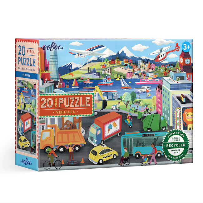 Vehicles 20 Piece Puzzle
