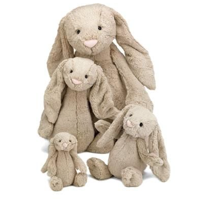 Bashful Medium Beige Bunny