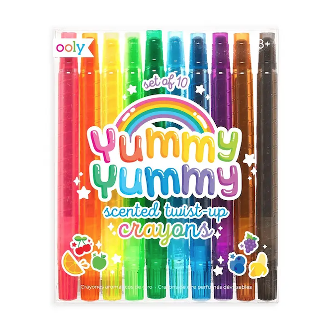 Yummy Yummy Scented Twist Up Crayons