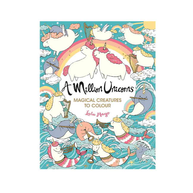 A Million Unicorns Coloring Book