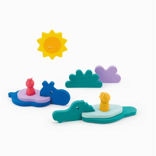 Quut Puzzle Friends - Fun in the Water - Into the Jungle