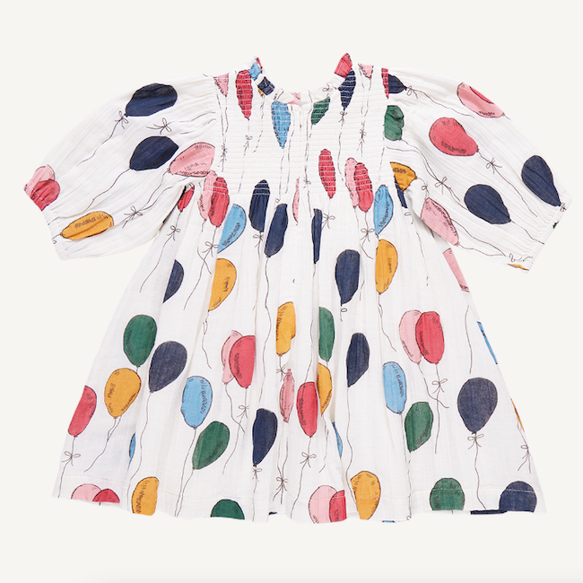 Stevie Puff Sleeve Dress - Balloon Bunches