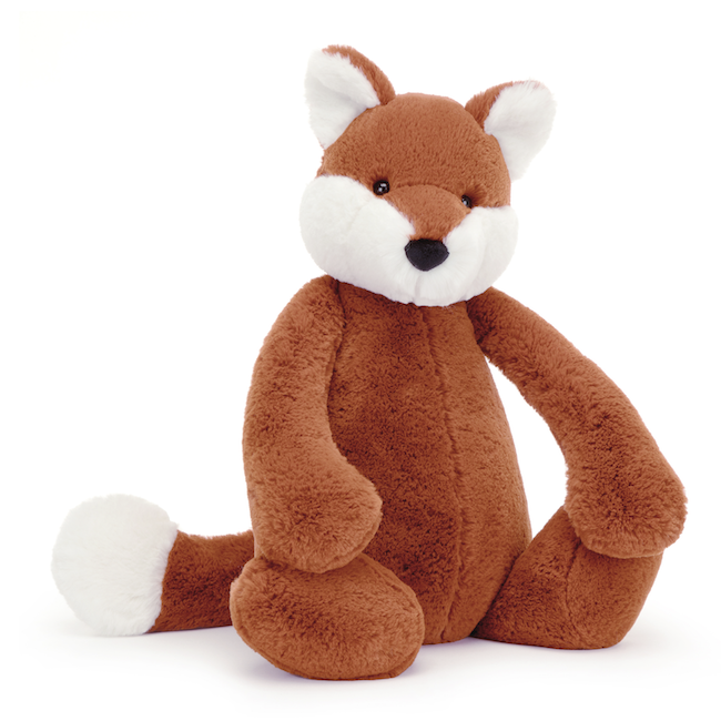 Bashful Huge Fox Cub
