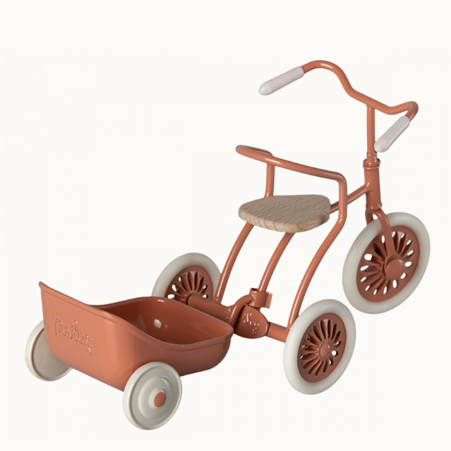 Tricycle hanger, Mouse - Coral