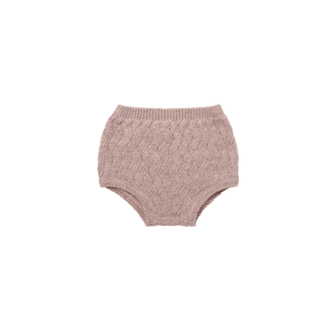 Knit Bloomer In Mauve