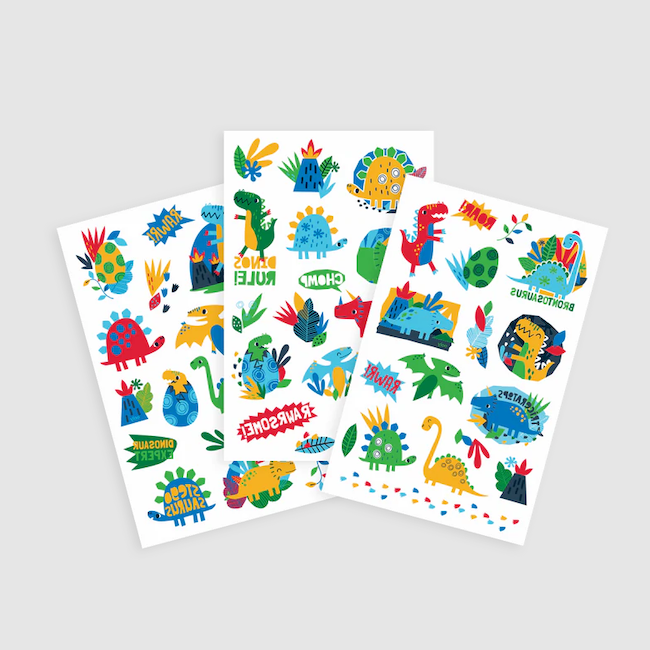 Tattoo Palooza Temporary Tattoo: Dino Days