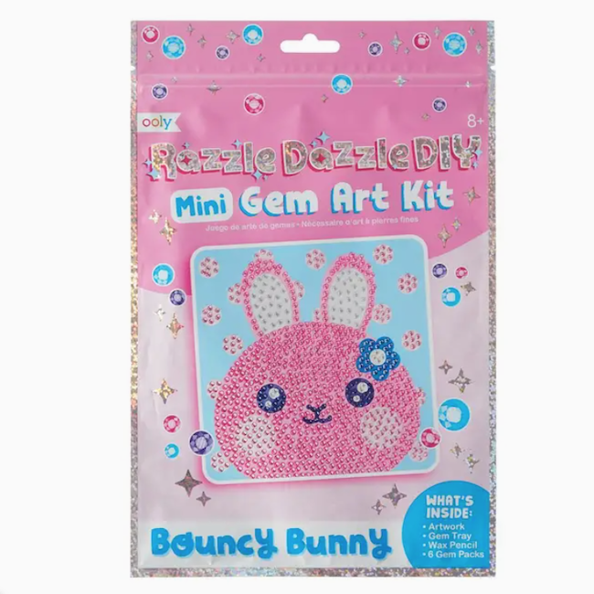 Razzle Dazzle D.I.Y. Mini Gem Art Kit - Bouncy Bunny
