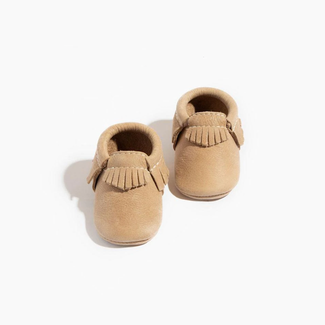Newborn Weathered Brown Mocc