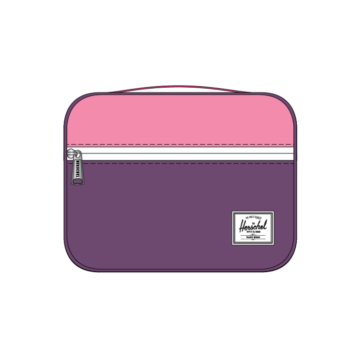 Pop Quiz Lunch Box Little Herschel Sunset Purple/Sachet Pink
