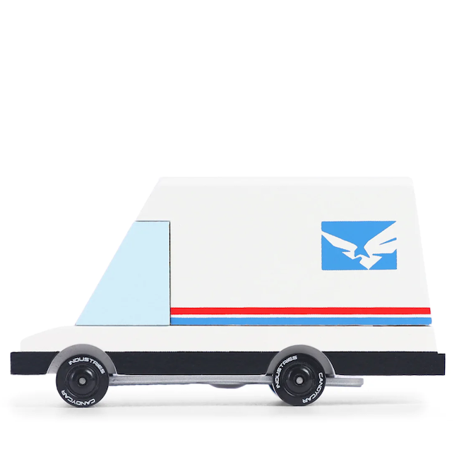 Futuristic Mail Van