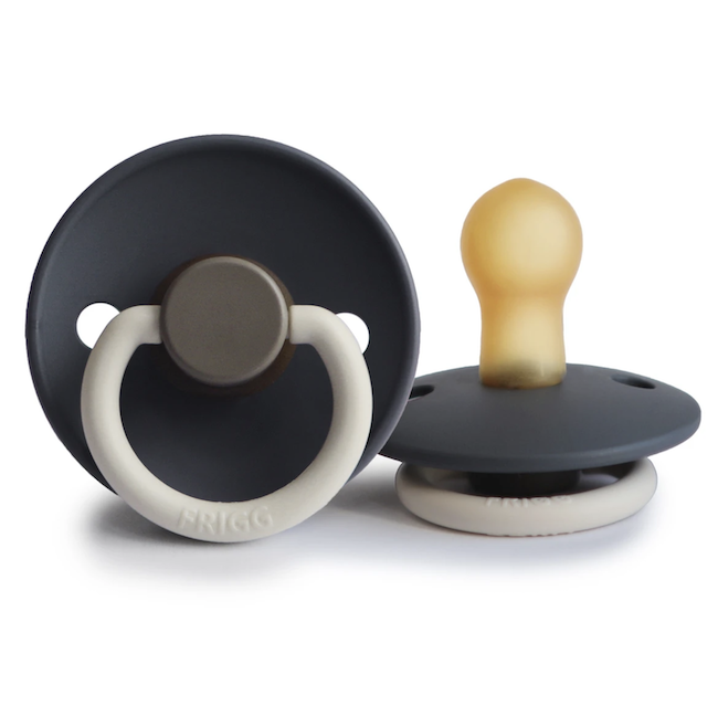 Frigg Natural Rubber Pacifier - Colorblock