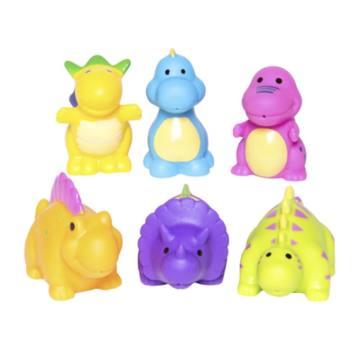 Dinosaur Party Squirtie Baby Bath Toy