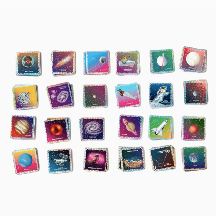 Space Shiny Memory & Matching Game