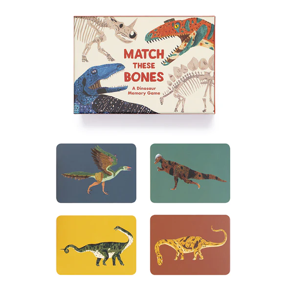 Match These Bones : A Dinosaur Memory Game