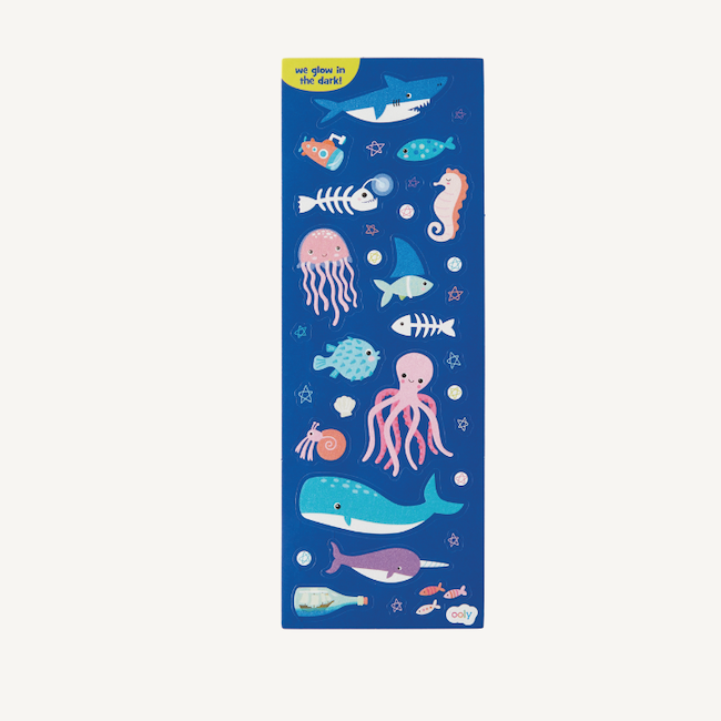 Stickiville Deep Sea Glow In The Dark Stickers