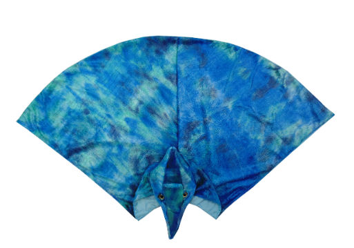Pterodactyl Hooded Cape Blue