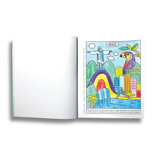 Color By Numbers Coloring Book - Wonderful World
