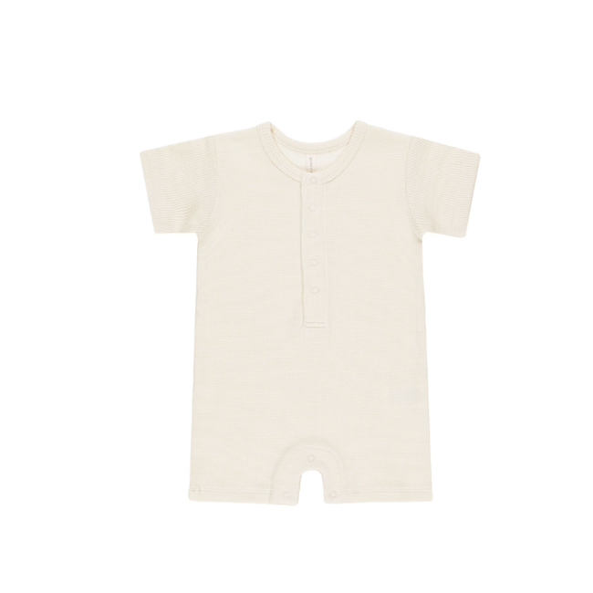 Waffle Snap Romper