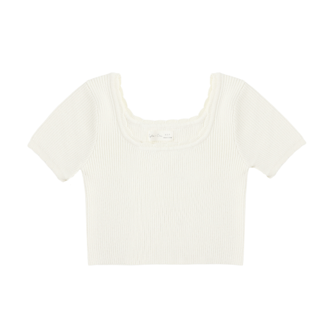 Scallop Tee