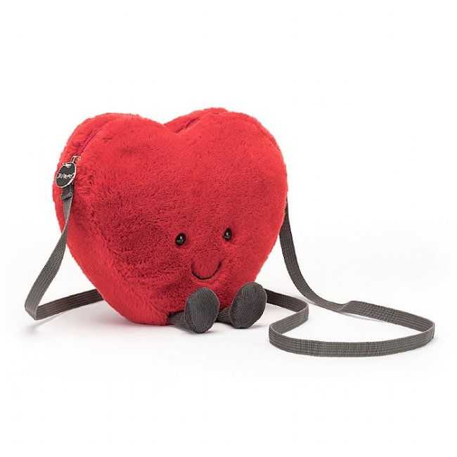 Amuseable Heart Bag - Red