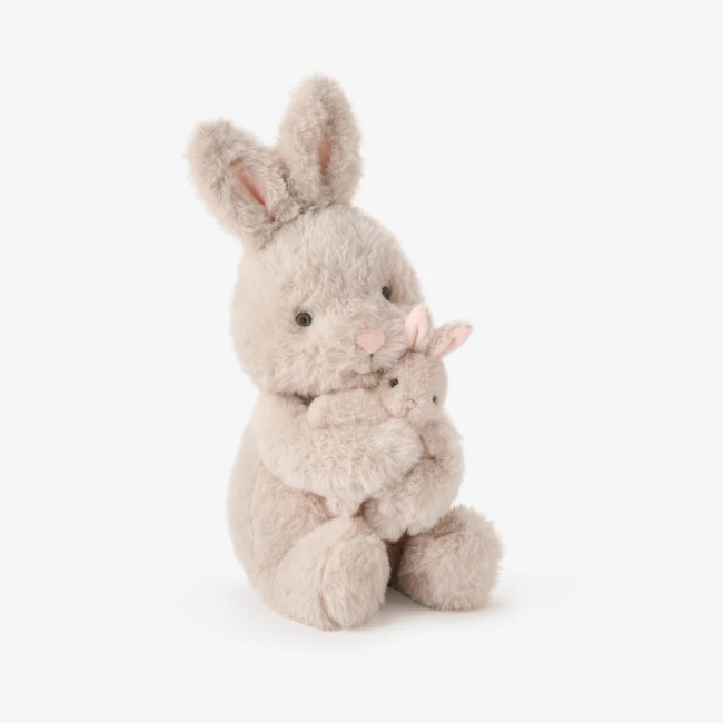 Mama + Baby Bunny Plush Toy Set