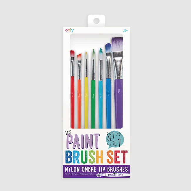 Lil' Paint Brushes - Set Of 7