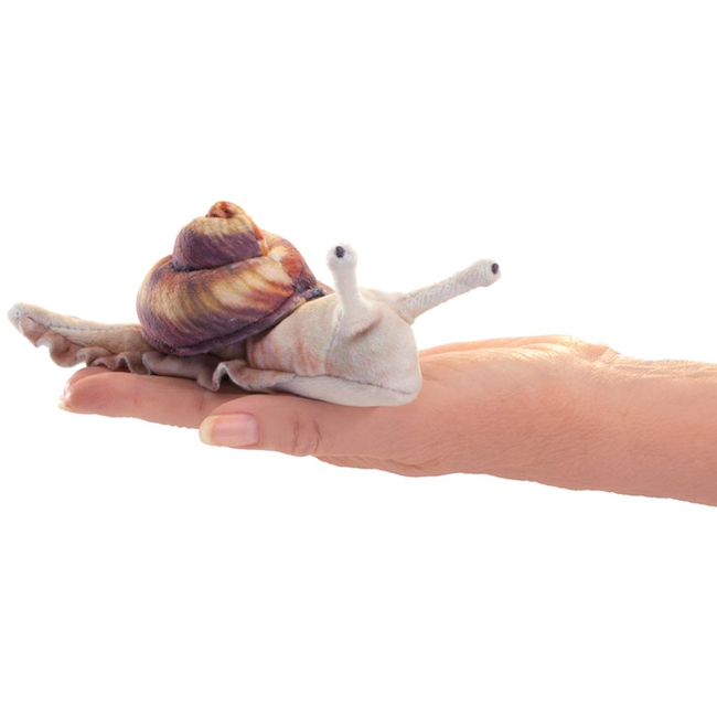 Mini Snail Finger Puppet