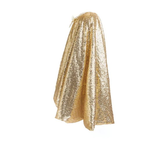 Gracious Gold Sequins Cape Size 5-6