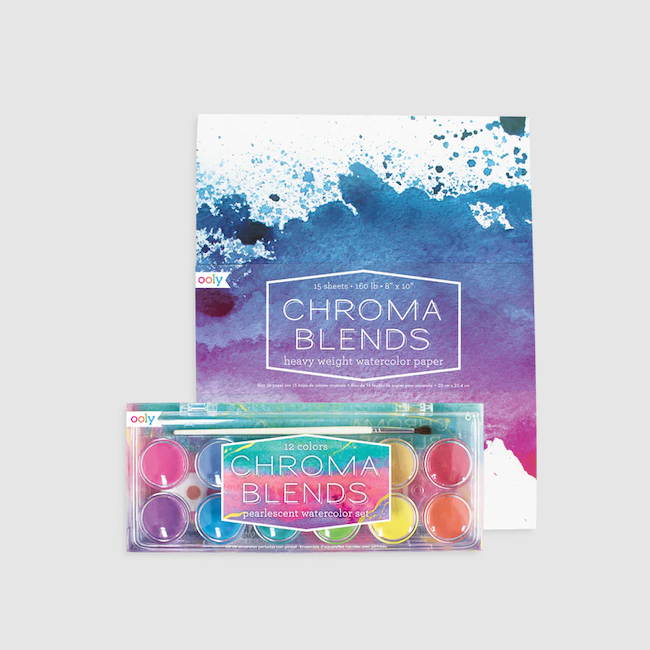 Pearlescent Watercolor Bundle