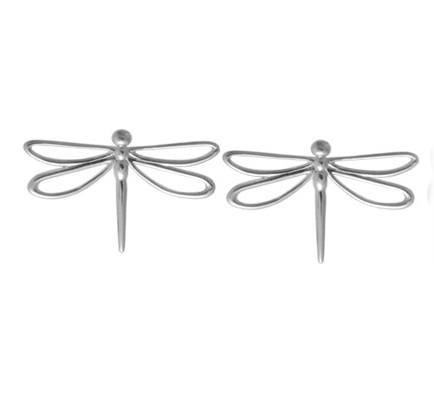 Sterling Silver Dragonfly Stud Earring