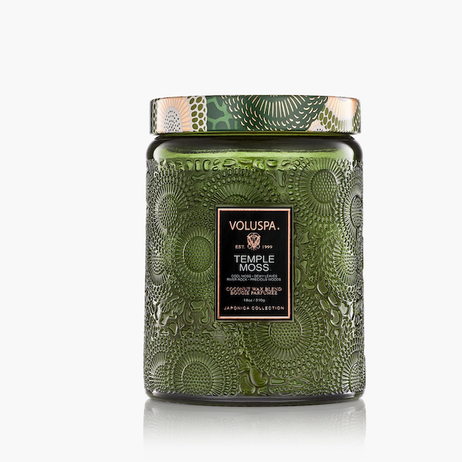 Temple Moss Large Jar Candle