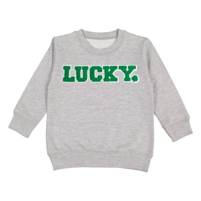 Lucky Boy Patch St. Patrick's Day Sweatshirt