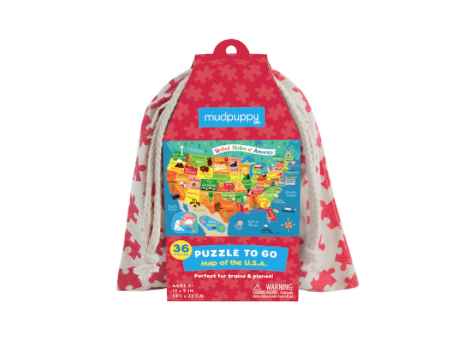 Map Of The Usa Puzzle To Go