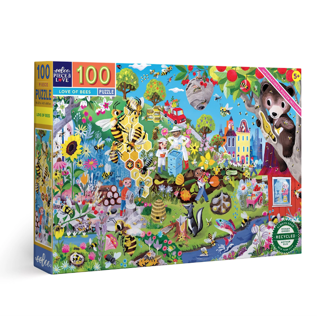 Love Of Bees 100 Piece Puzzle