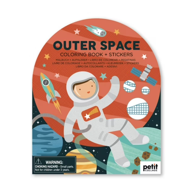 Coloring Book with Stickers