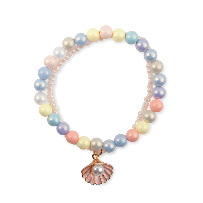 Boutique Pastel Shell Bracelet