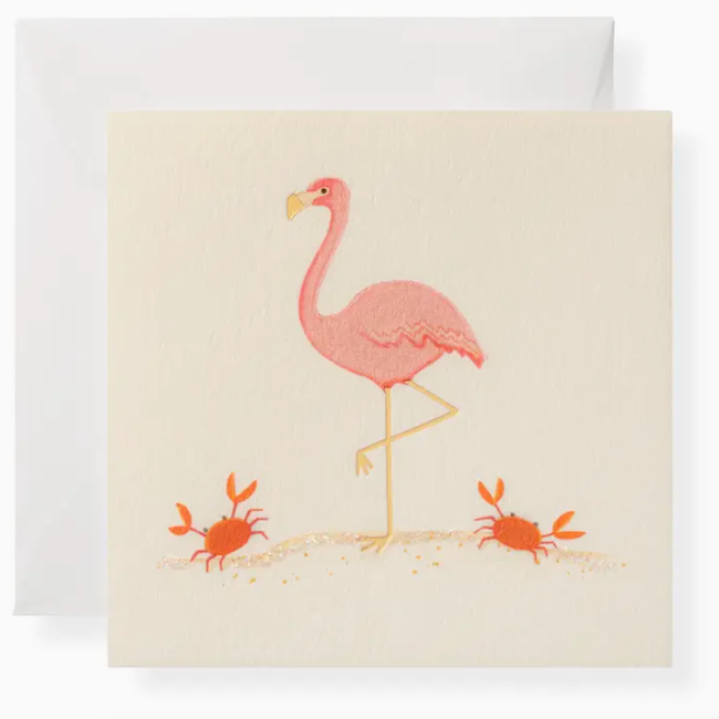 Pink Flamingo Gift Enclosure