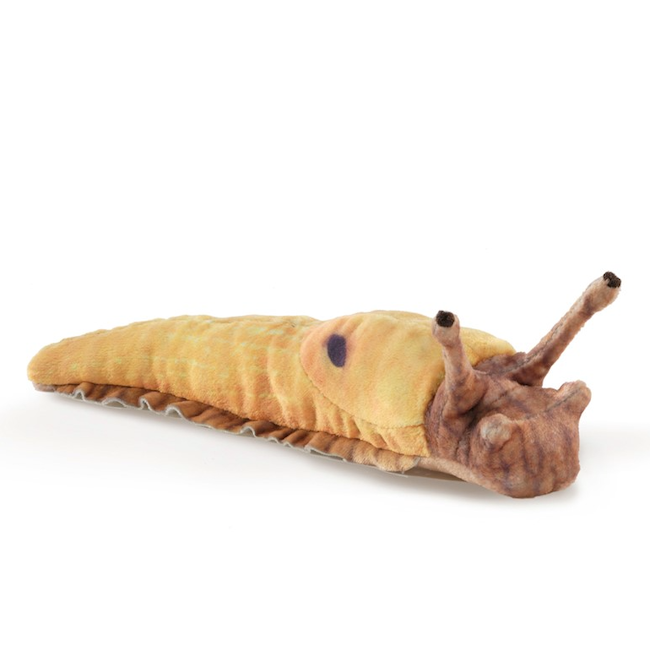 Mini Banana Slug Finger Puppet